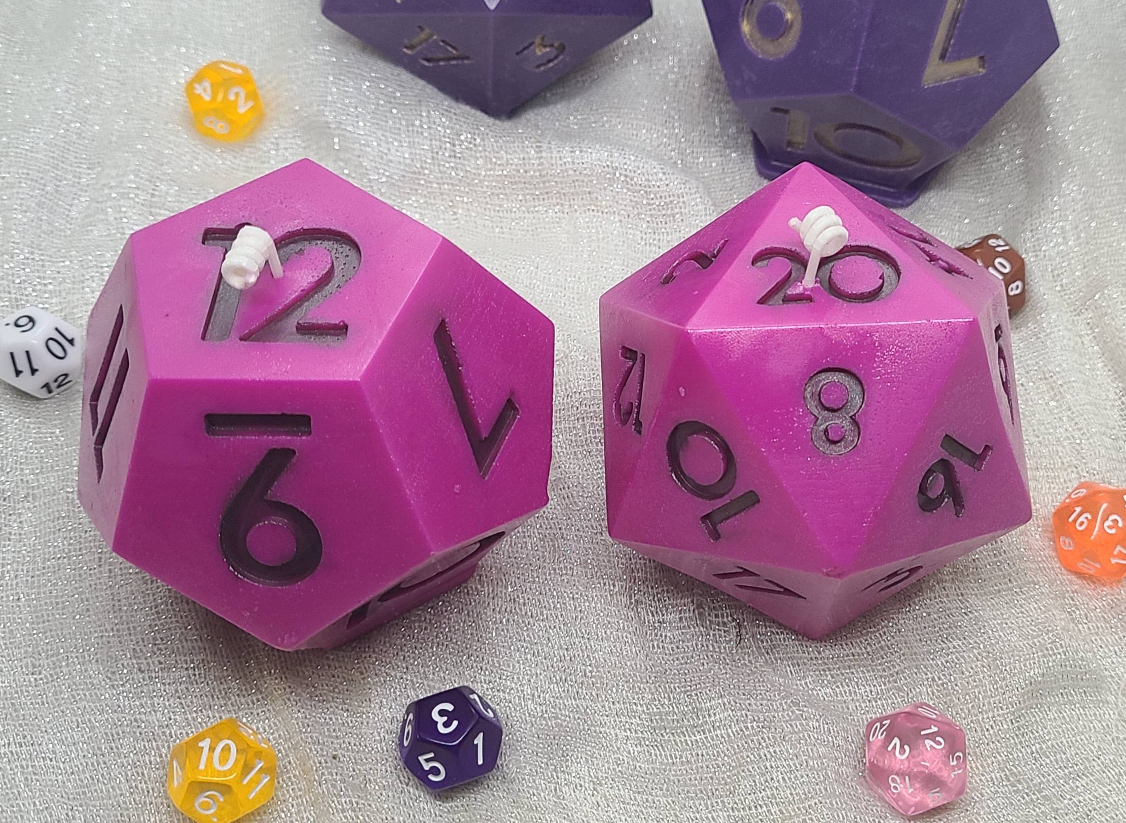 Melmade Scents - Vente Bougies originales - Bougies RPG Dice avec Die Inside2