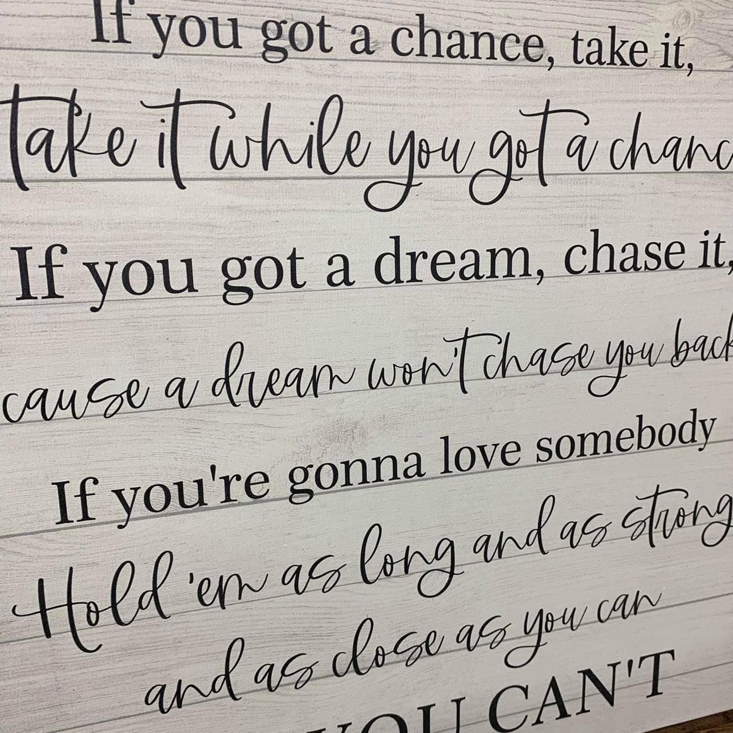 The Rustic Charm - Wholesale Sign - Til You Can’t. Farmhouse sign. Farmhouse decor. Wood sign.1