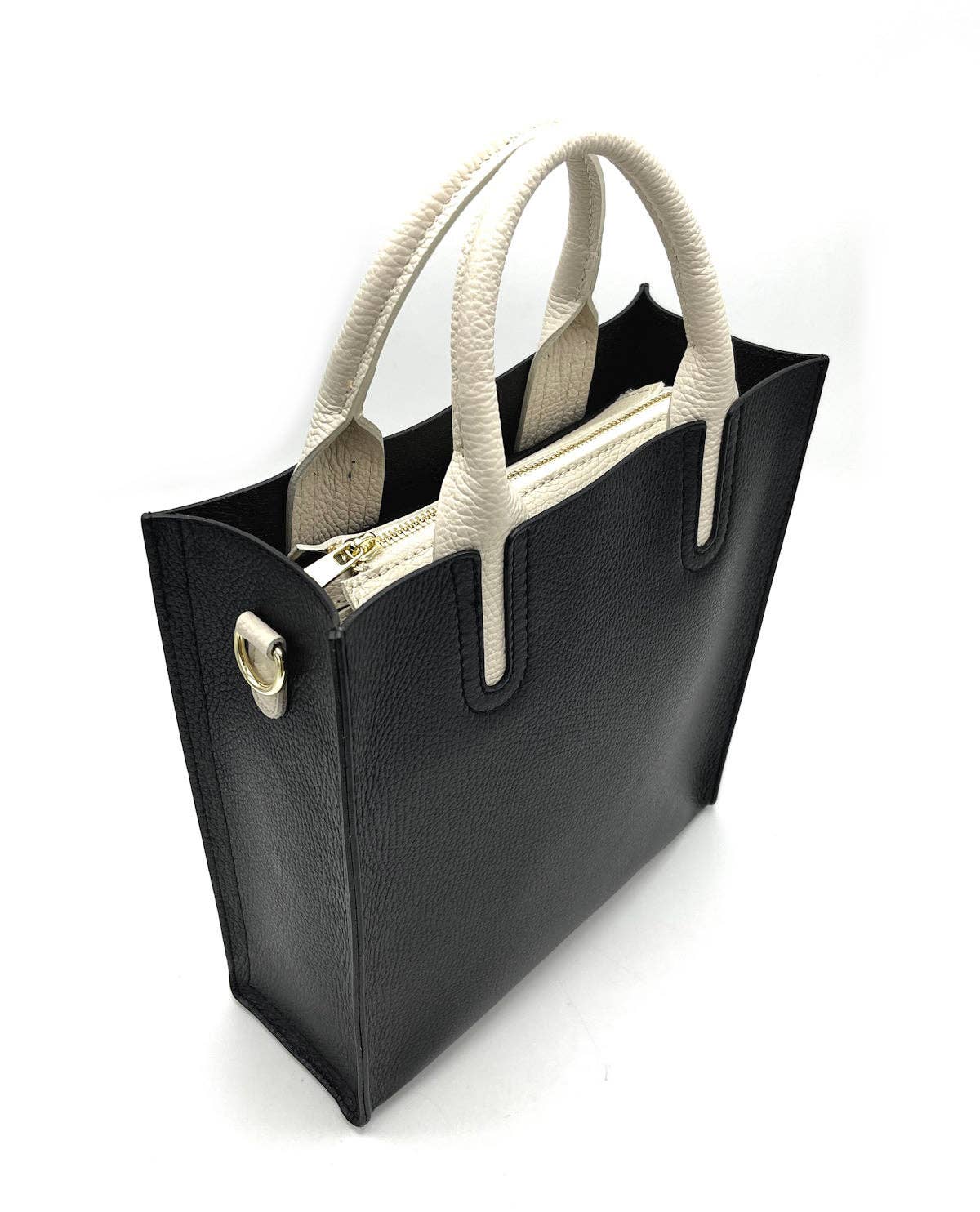 Suie Valentini srl - Wholesale Shoulder Bag - Women's - Genuine leather shoulder bag, for women, made in Italy, art. 1124453