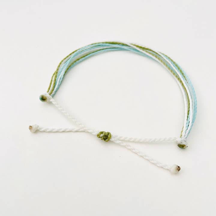 Caitlyn Clare Flair - Wholesale Woven/Braided Bracelet - Adjustable String Bracelet Waterproof SurferStyle - Lakeside