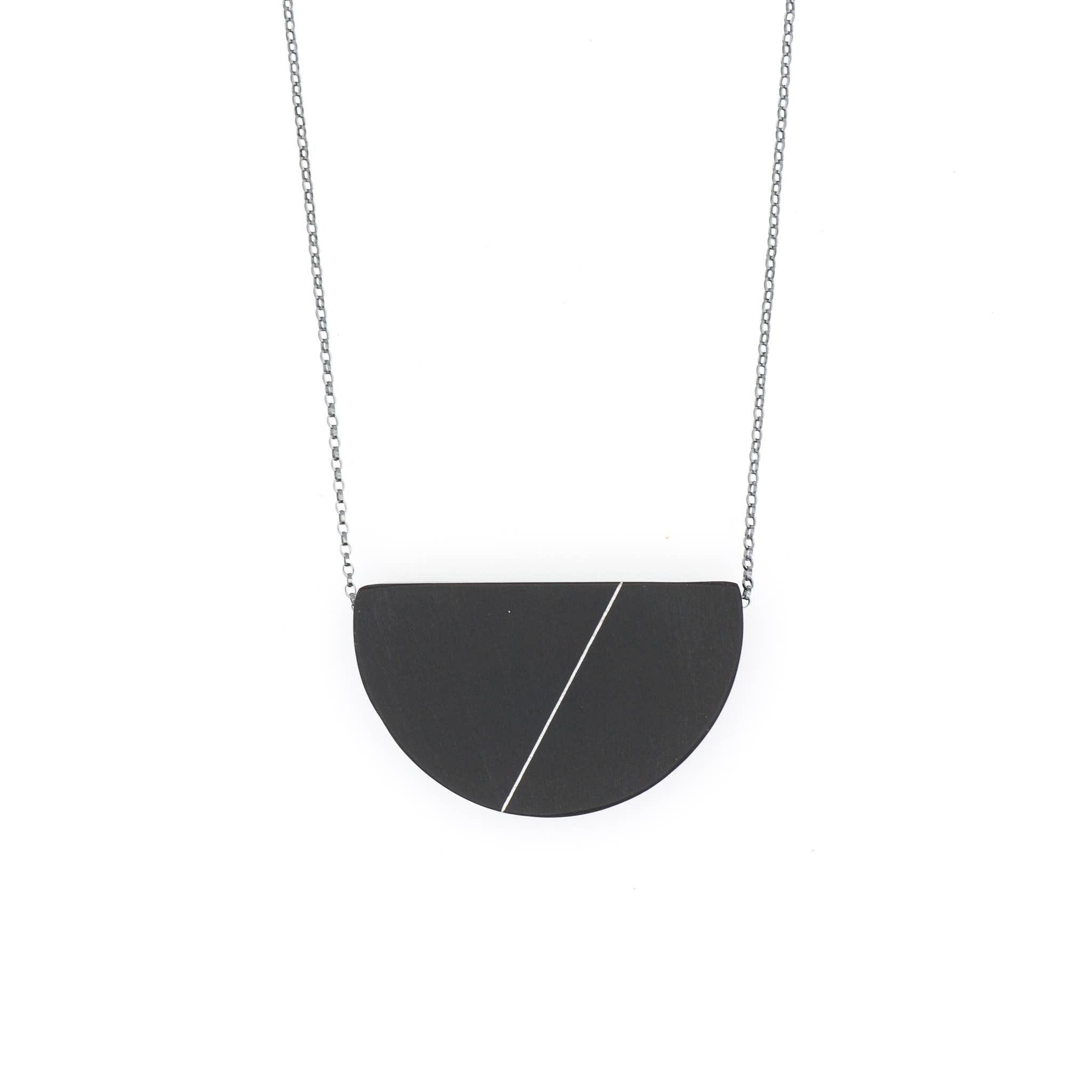 Bird of Virtue - Wholesale Pendant/Charm Necklace - Sofie · Minimalist Semicircle Necklace1