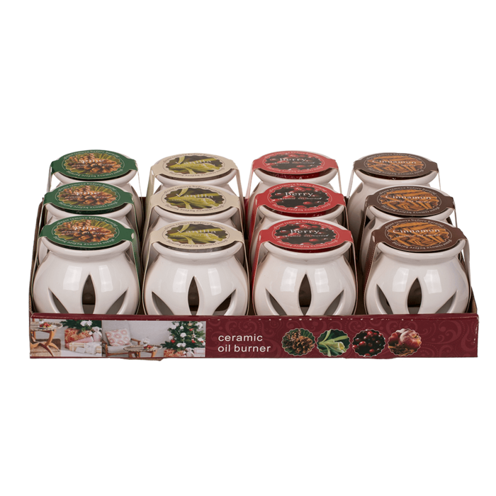 Out of the blue KG - Wholesale Wax Warmer - White ceramic aroma lamp with scented melts,3