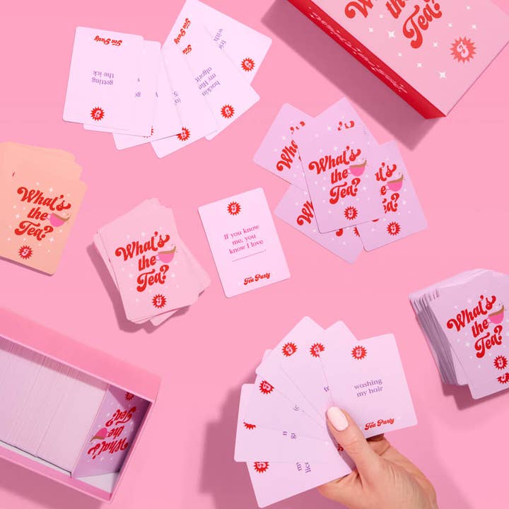 xo, Fetti - Wholesale Card Game - What's the Tea? Game - group card game, gift