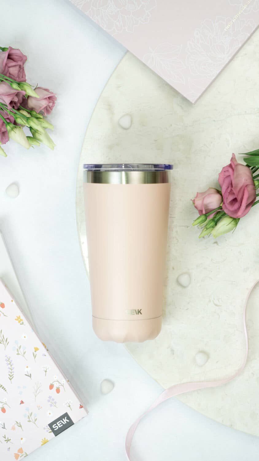 Rosa Thermos/kaffemugg - så rosa! 350 ml för wholesale på Faire3