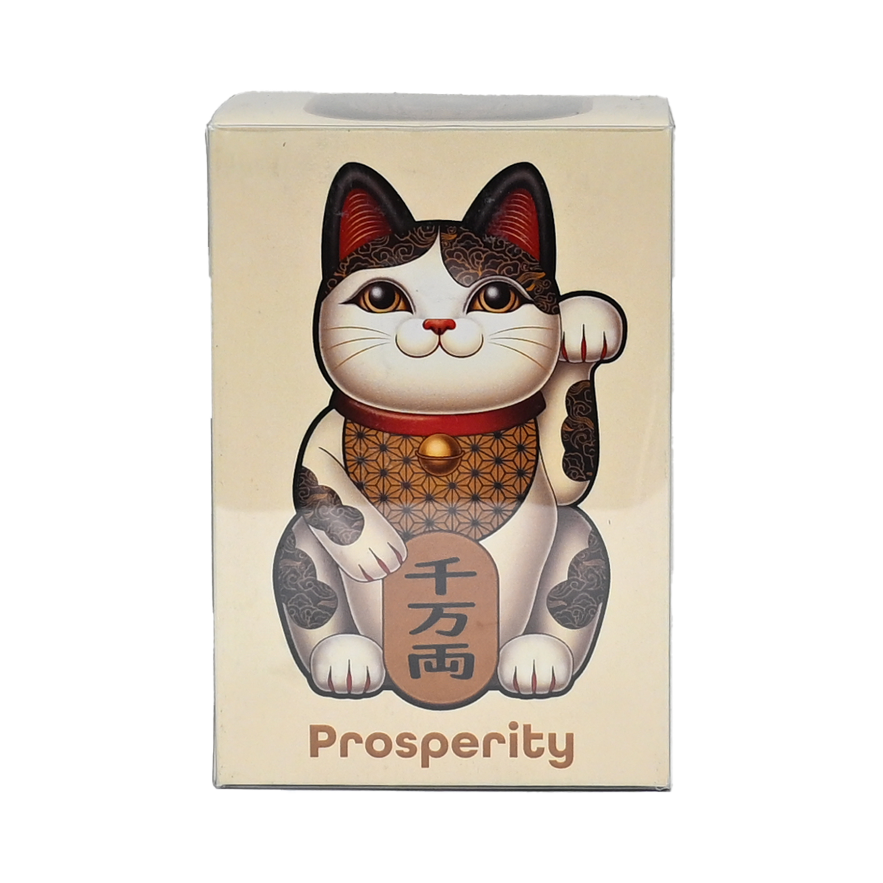 Urban Tokyo – Großhandel Dekofigur – 3,25" H Happineko-Figur Weißer Wohlstand (1/36)2