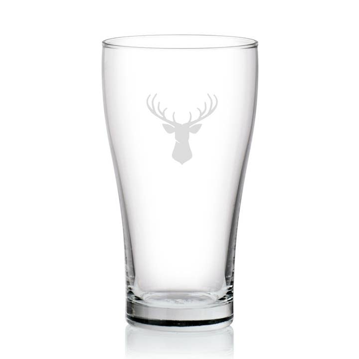 Stag Laser Print Bier - 6 stuks (kosten per glas) voor wholesale door CUISIVIN