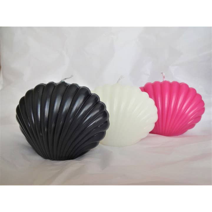 Muschelkerze - groß für den Großhandel von Ohemaa Jewellery