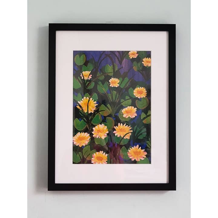 L'étang aux nénuphars de Greenwich Park. Greenwich Londres pour la vente par Amabel Illustrations