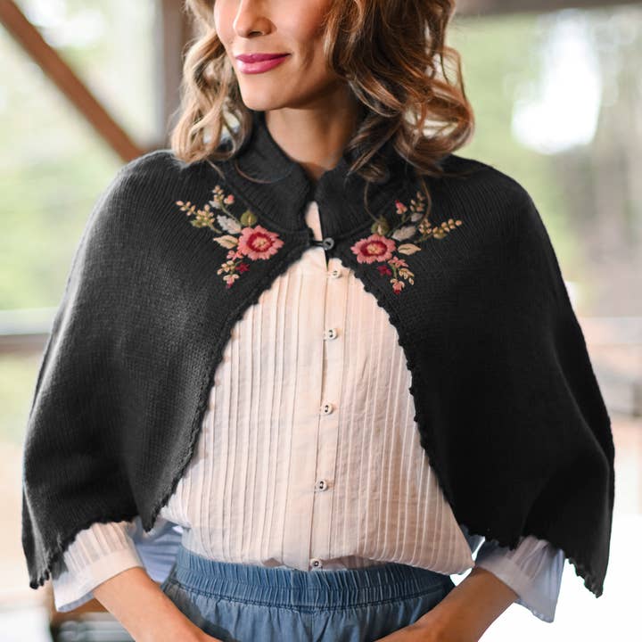 Französischer Rosencape für den Großhandel von April Cornell Apparel