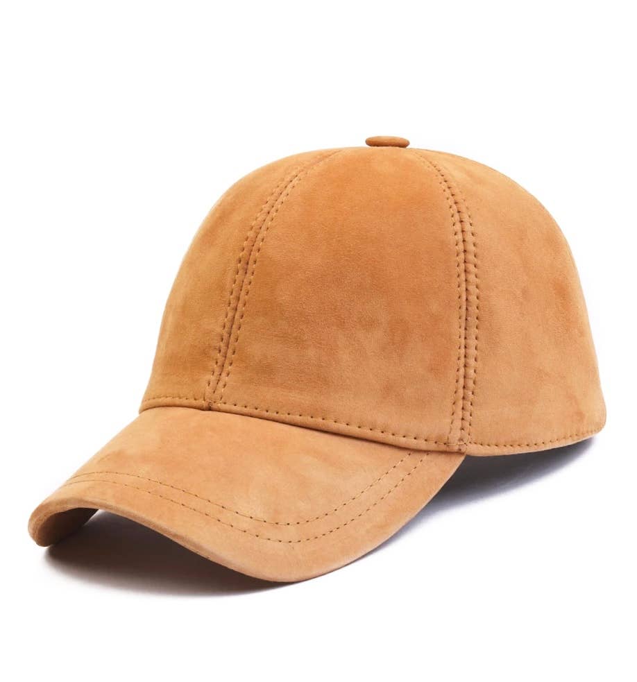 LeatherFactoryON - Vente Casquette de baseball – unisexe - Casquette de baseball en daim véritable8