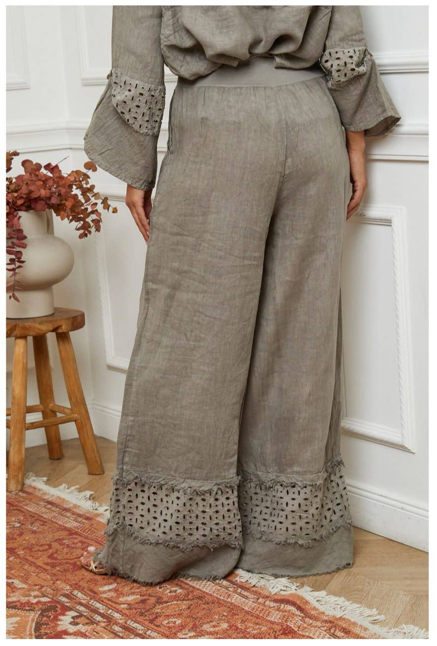 LÉA & LUC - Vendita all'ingrosso Pantalone - Donna - Pantaloni in 100% Lino RIF. 304909