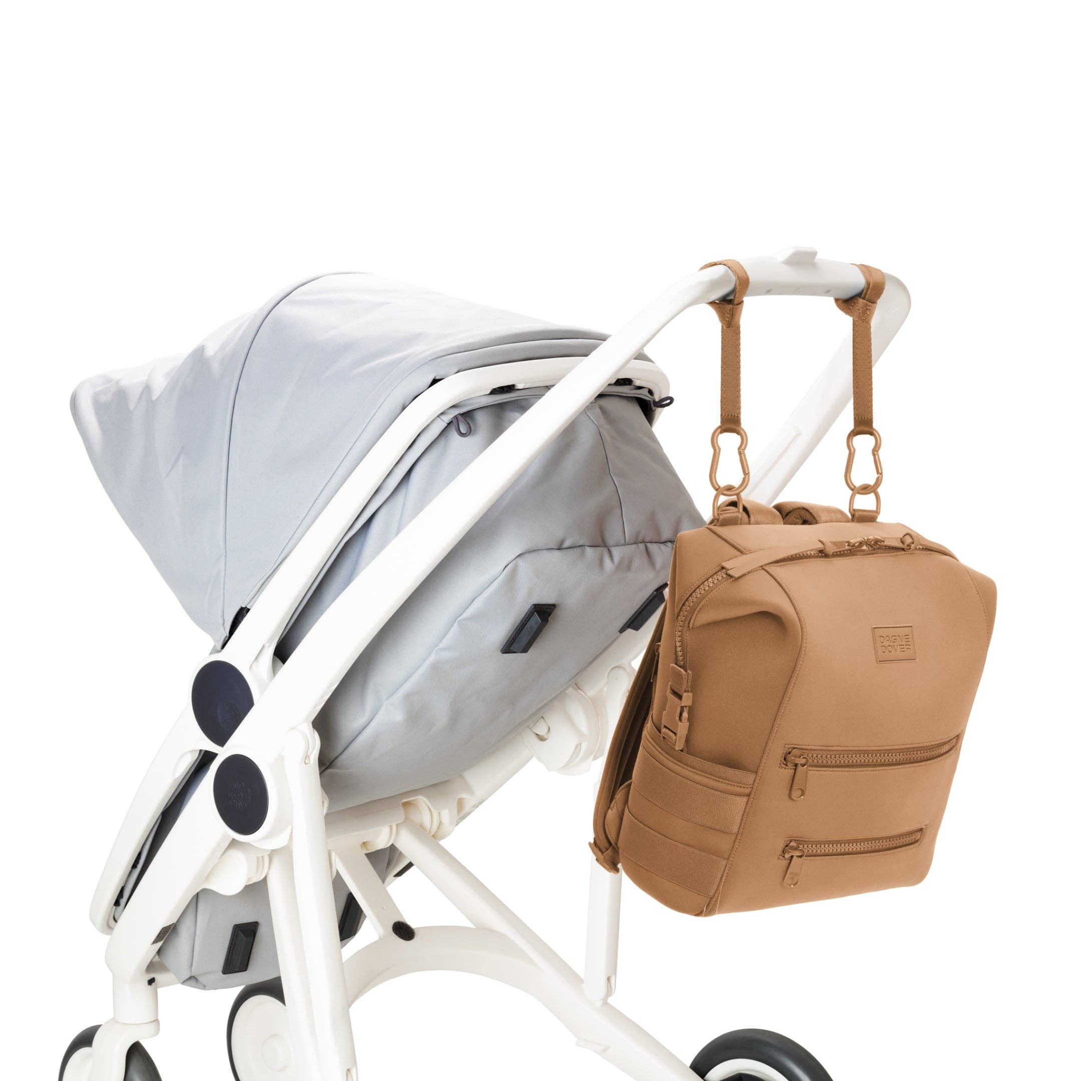 Dagne Dover - Wholesale Diaper Bag - Baby - Indi Diaper Backpack in Camel, Medium7