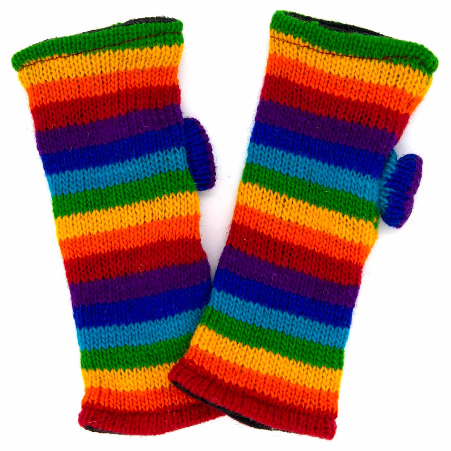 Siesta – wholesale Gloves – Unisex – Rainbow Tube Gloves1