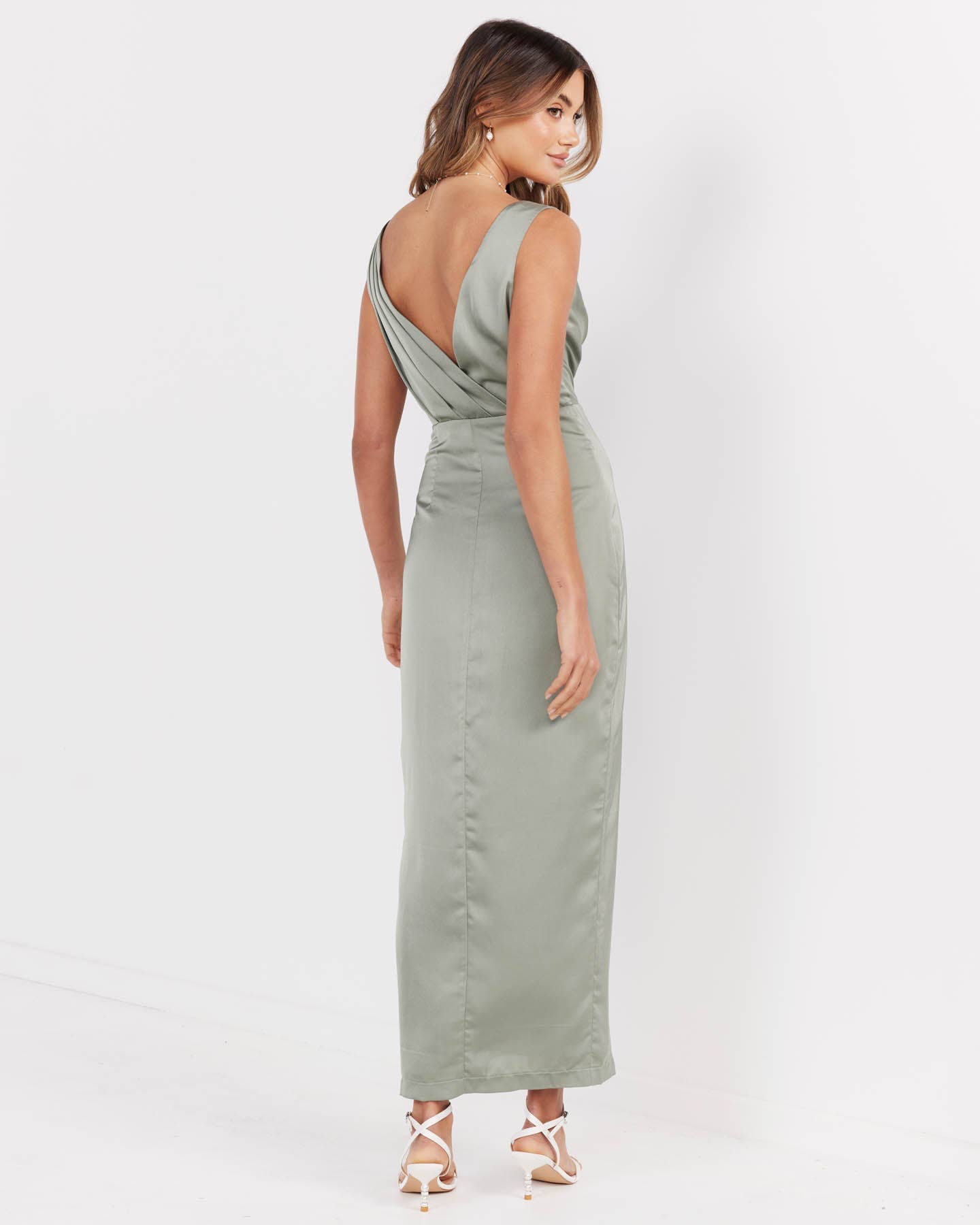 Twosisters The Label - Wholesale Dress - Women's - Goddess Dress - Sage3