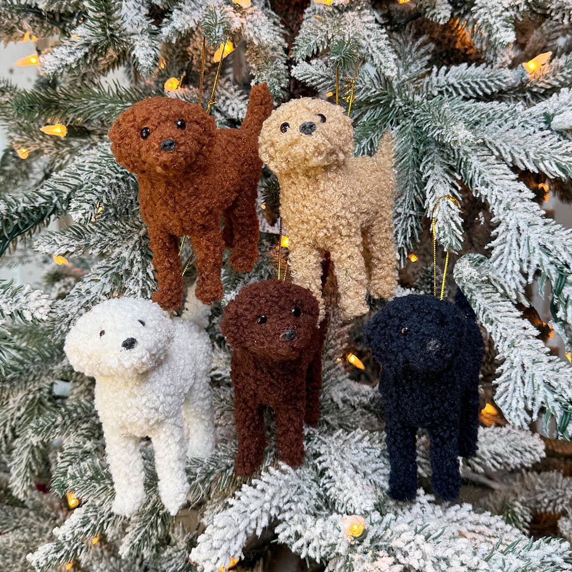 Knollwood Lane - Wholesale Ornament - New Doodle Dog Ornaments6