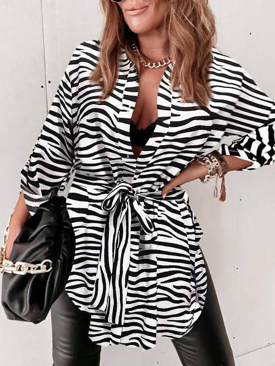 colorblock long sleeve button design shirt for wholesale by Flarix