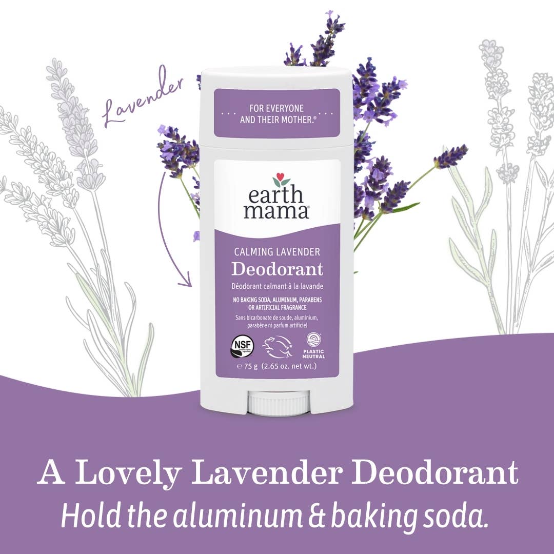 Earth Mama Organics - Wholesale Deodorant - Women's - Calming Lavender Deodorant1