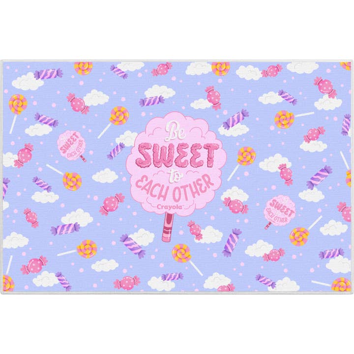 Well Woven - Wholesale Area Rug - Crayola Be Sweet Lilac Area Rug By Well Woven1