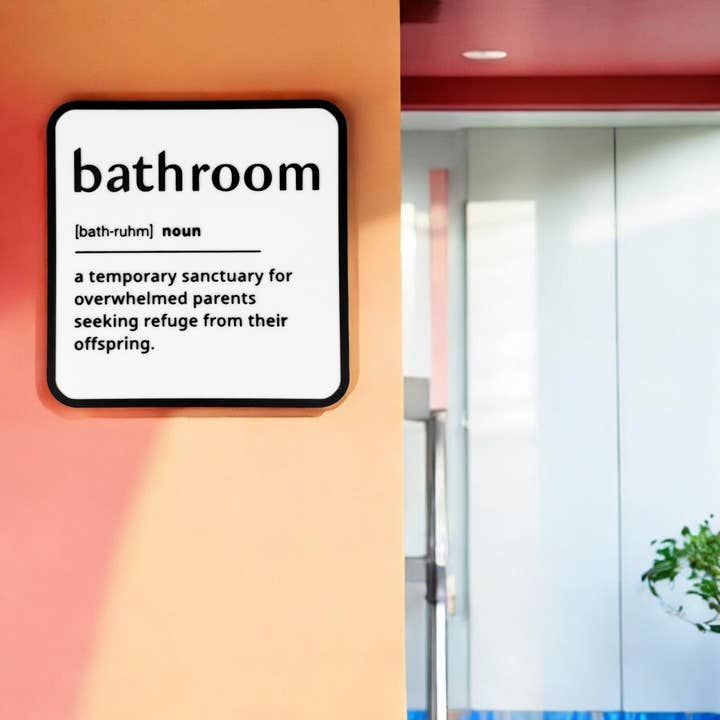 Insegna da Parete con Definizione del Dizionario | Collezione di Insegne da Parete Divertenti per la vendita all'ingrosso da parte di Made Happy Gifts