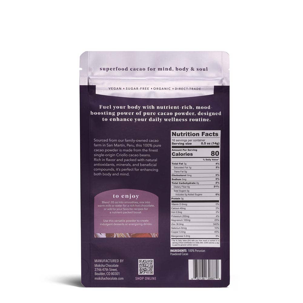 Moksha Chocolate - Wholesale Hot Cocoa Mix/Kit - 
Organic Ceremonial Cacao Powder1