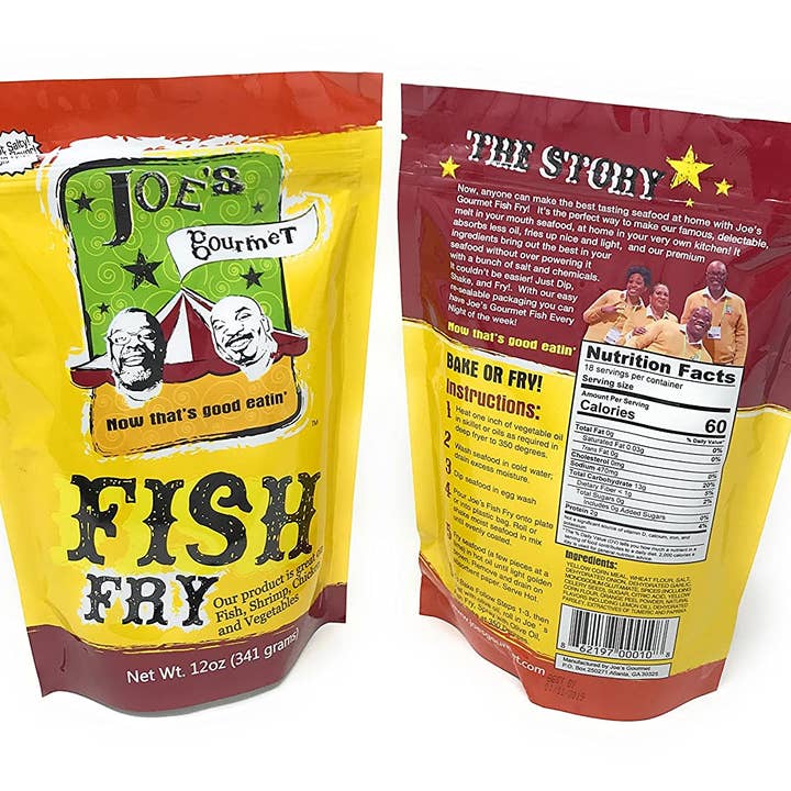 Joe’s Gourmet - Wholesale Dried Spice Mix - Joes Gourmet Fish Fry Seasoning Mix (6-packs)3