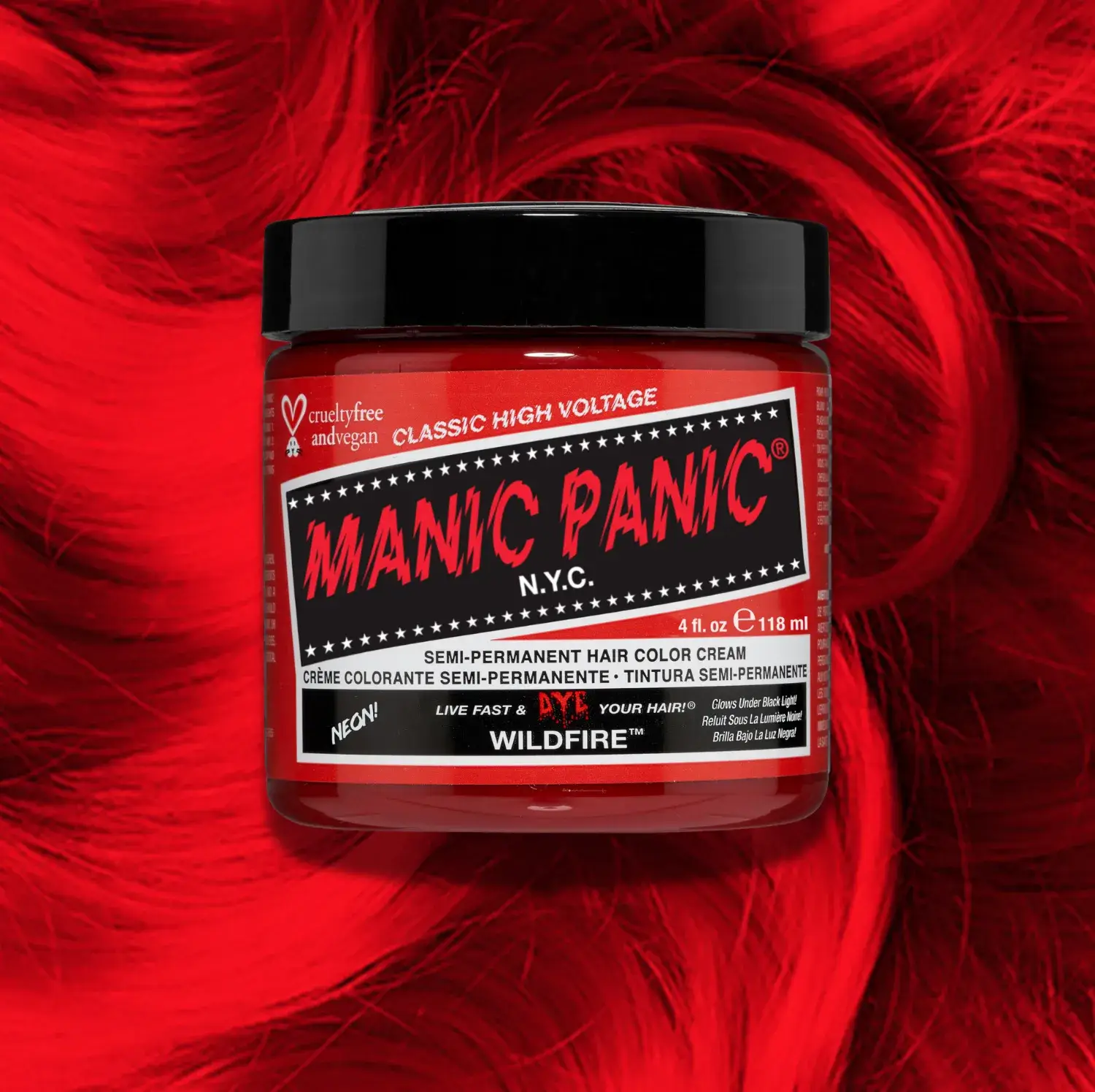 Manic Panic - Vente Coloration pour cheveux - Wildfire™ - Haute tension® classique0