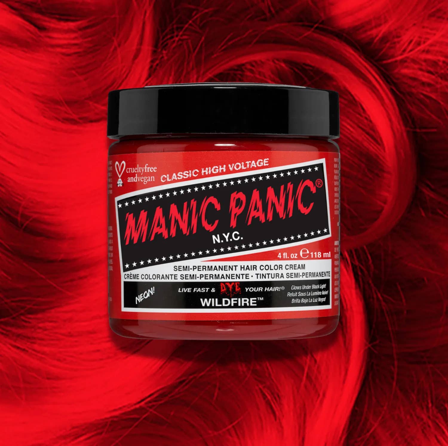 Manic Panic - Vente Coloration pour cheveux - Wildfire™ - Haute tension® classique