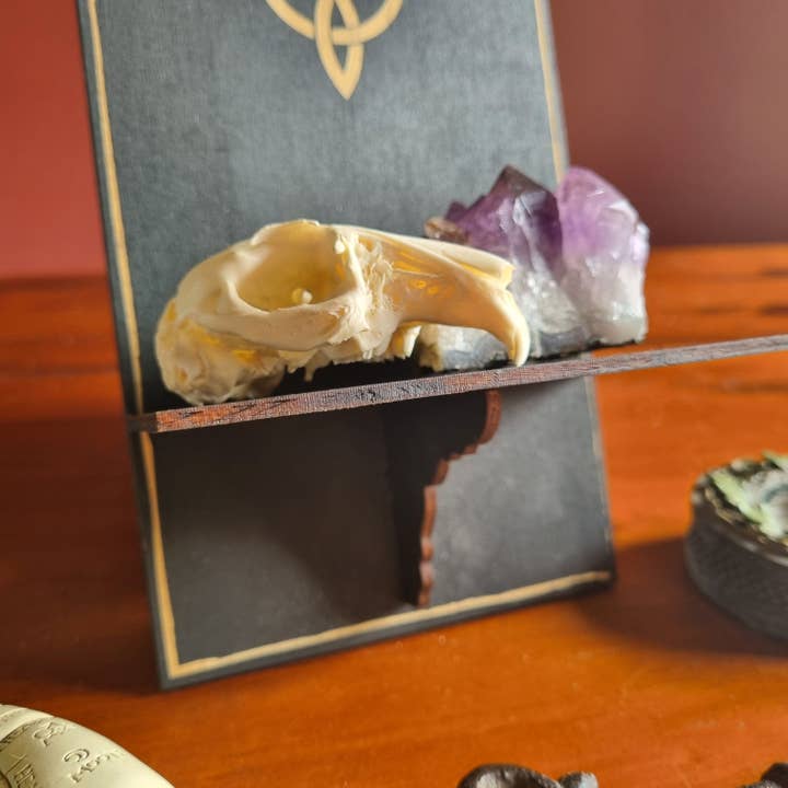 Yiska Designs - Wholesale Wall Mounted Shelf - Mini Wall Altar Witch Knot Shelf