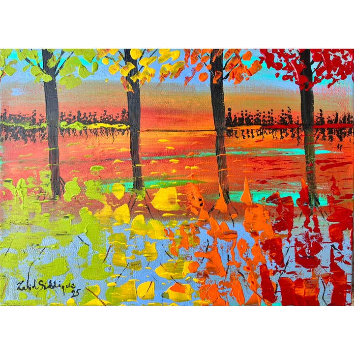 Painting: Mirror Yourself –12"x16" Gallery Wrapped Canvas for wholesale by Toronto Art Gallery