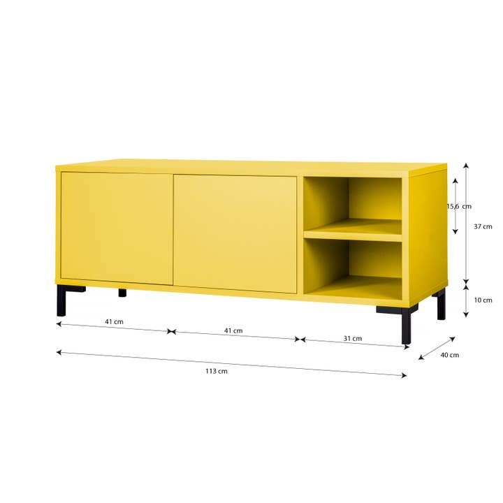 Really Nice Things - Vendita all'ingrosso Consolle - Mobile TV Mirko 113 cm18