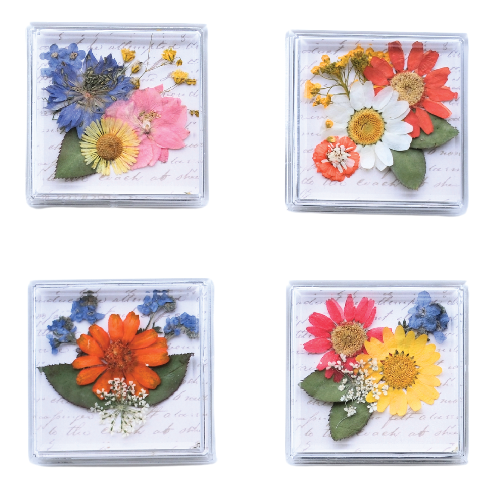 Sunnie Lane - Wholesale Magnet - Acrylic Magnets - Real Pressed Flowers - Custom Magnet3