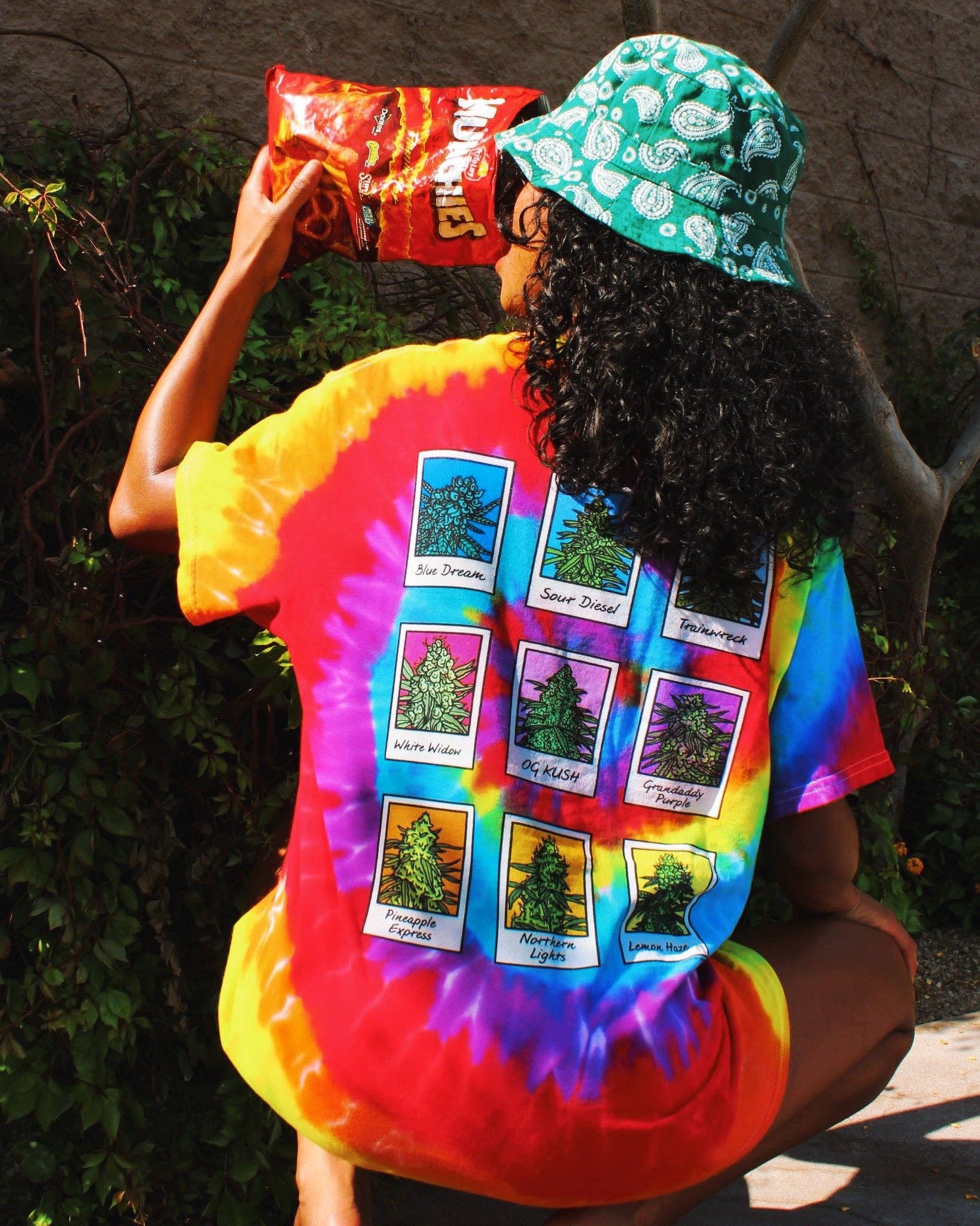 Cabin 7 Originals - Wholesale T-Shirt (Graphic) - Women's - Nugshots Tie Dye T-Shirt1