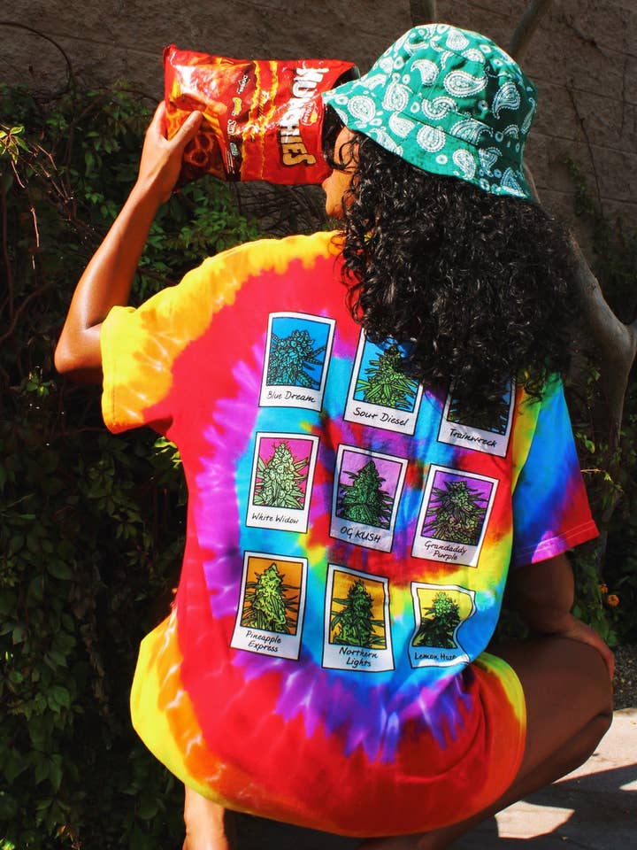 Cabin 7 Originals - Wholesale T-Shirt (Graphic) - Women's - Nugshots Tie Dye T-Shirt1