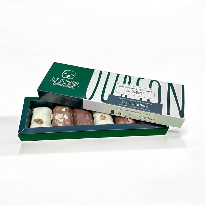 Marshmallow Bears Box | Dried Fruits for wholesale by Le p’tit ourson