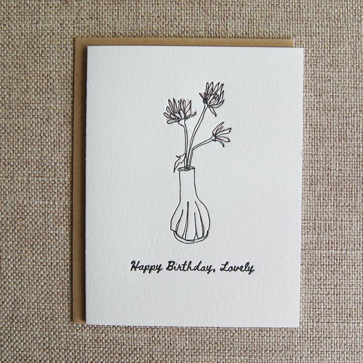 Line Birthday for wholesale by Pistachio Press