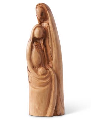 Holy Family, ModernJoseph on Side - 10" for wholesale by Earthwood