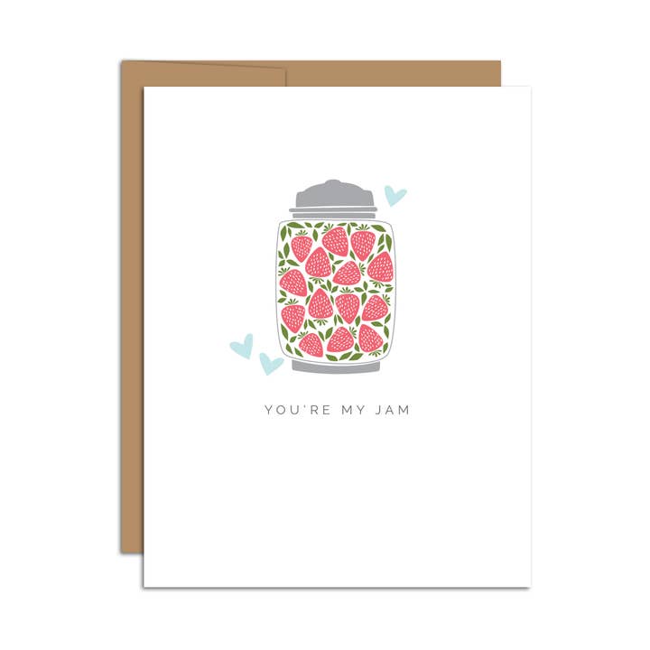 You're My Jam Card | Greeting Card for wholesale by HAZELMADE® Tea Towels + Gifts