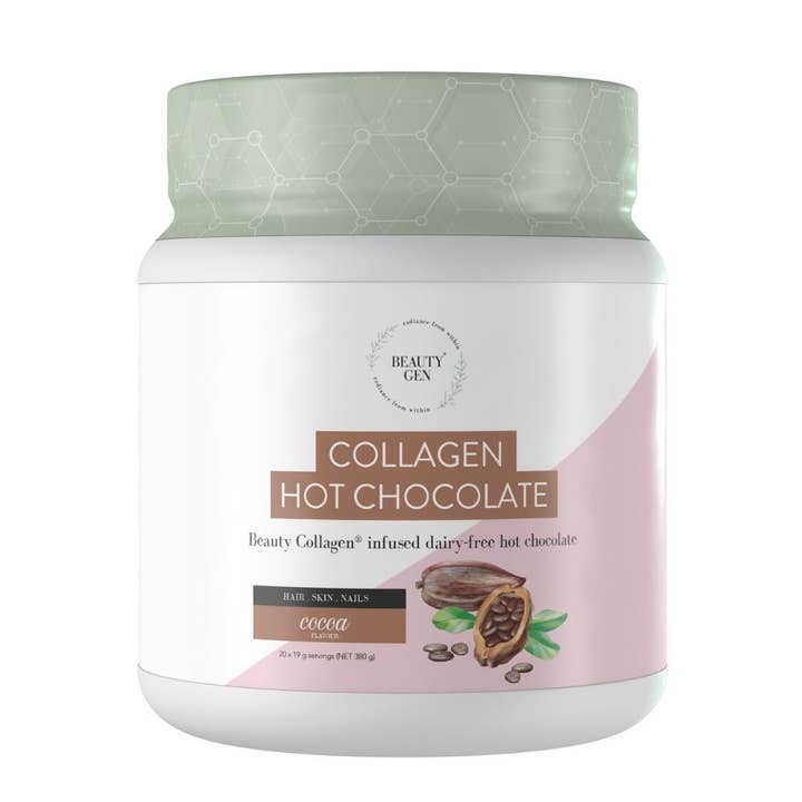 Hydrolyserat kollagen varm chokladpulver 380g bovin peptid för wholesale av Beauty Gen