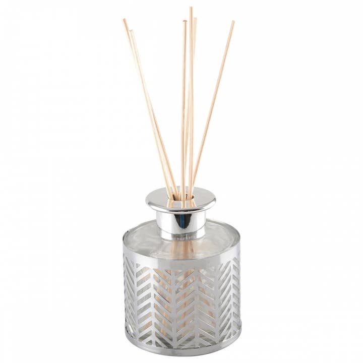 Silver reed diffuser 200ml for wholesale by AULICA