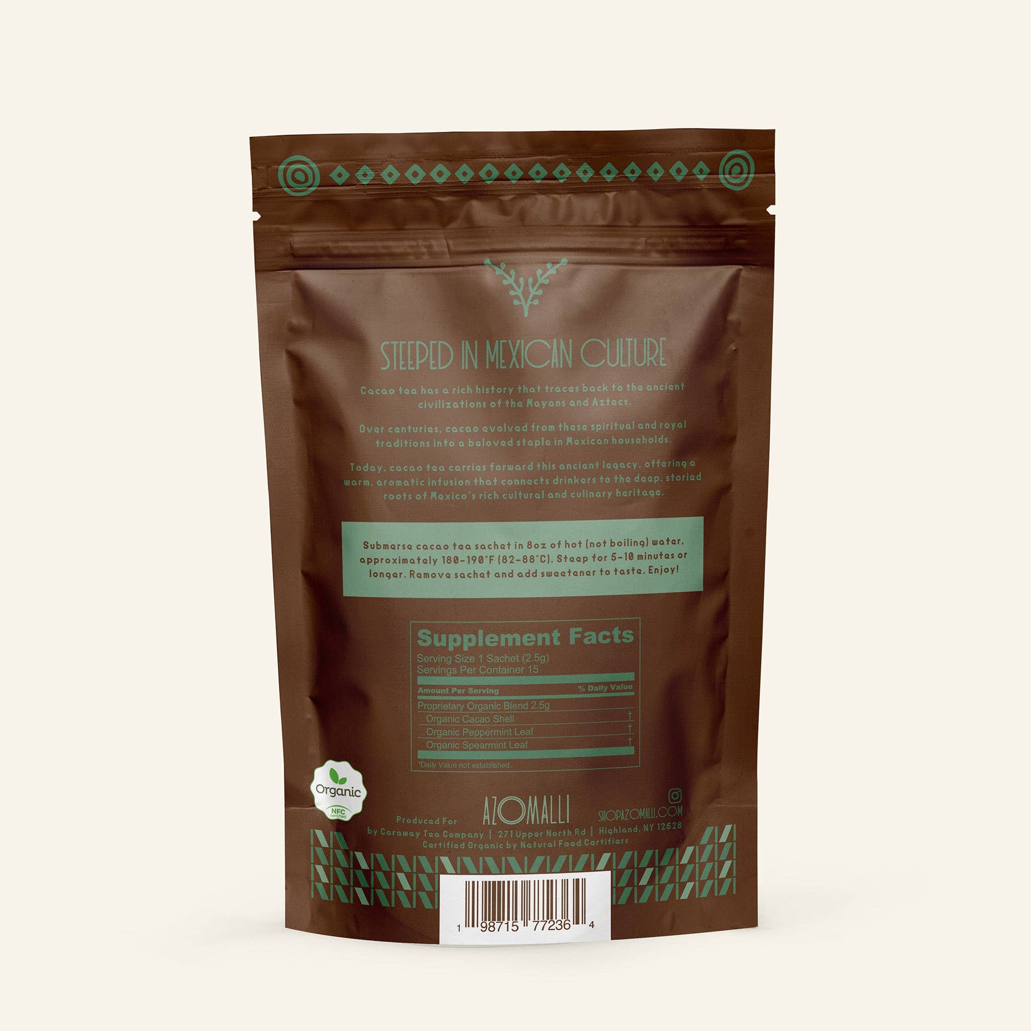 Azomalli - Wholesale Tea Bags - Peppermint Brew1