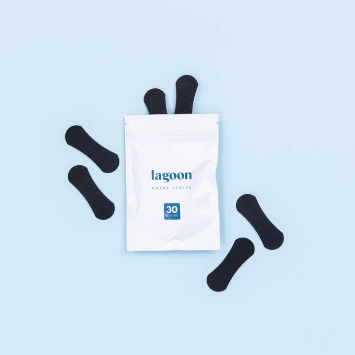 Deep Sleep Starter Pack | Lagoon Pillow, Night Bites, Mouth Tape & Nasal Strips for wholesale by Lagoon Sleep Inc