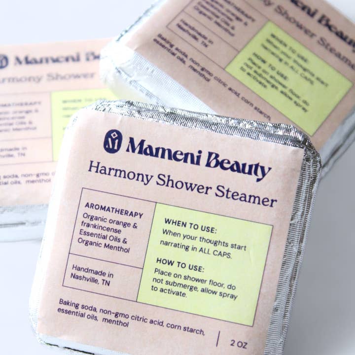 Mameni Beauty - Wholesale Shower Steamer/Bomb - Harmony Shower Steamer Singles0