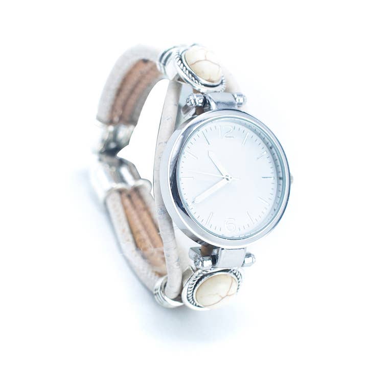 Meninas Bonitas Cork – wholesale Wrist watch – Women's – Handmade cork watch for women DIY-009(RANDOM BOX)