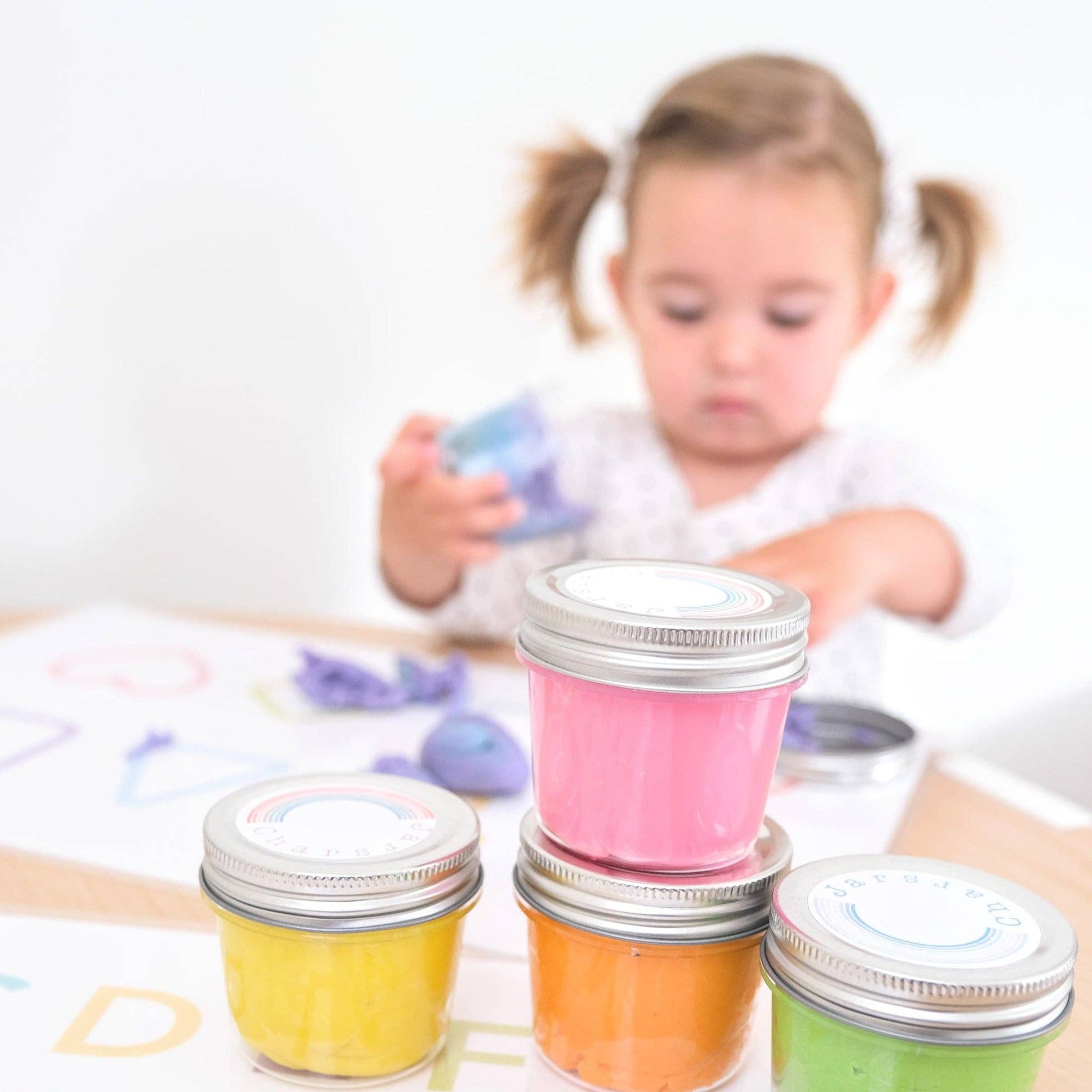 GoodnightFox - Wholesale Placemat - Play Dough Placemat Alphabet, Numbers, Solar System, Colors, Weather6