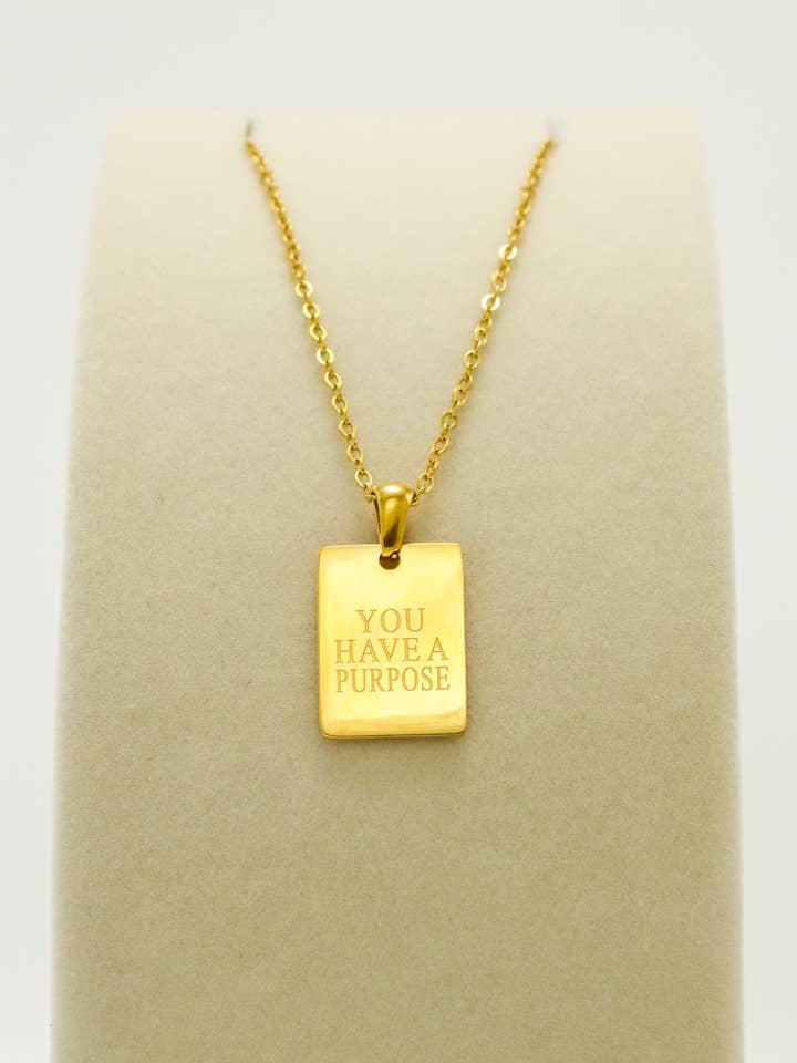 You're Enough® 'You Have a Purpose' Necklace for wholesale by You're Enough®