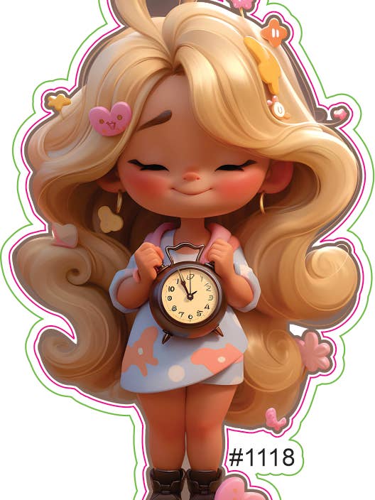 Timeless Cutie Sticker for wholesale by Big monkey