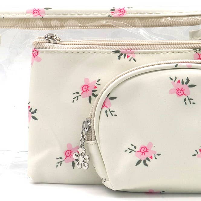 Q-B8.1 BAG1015-004-3 Set di Borse per Trucco 3 in 1 - 23. per la vendita all'ingrosso da parte di Menga Trading