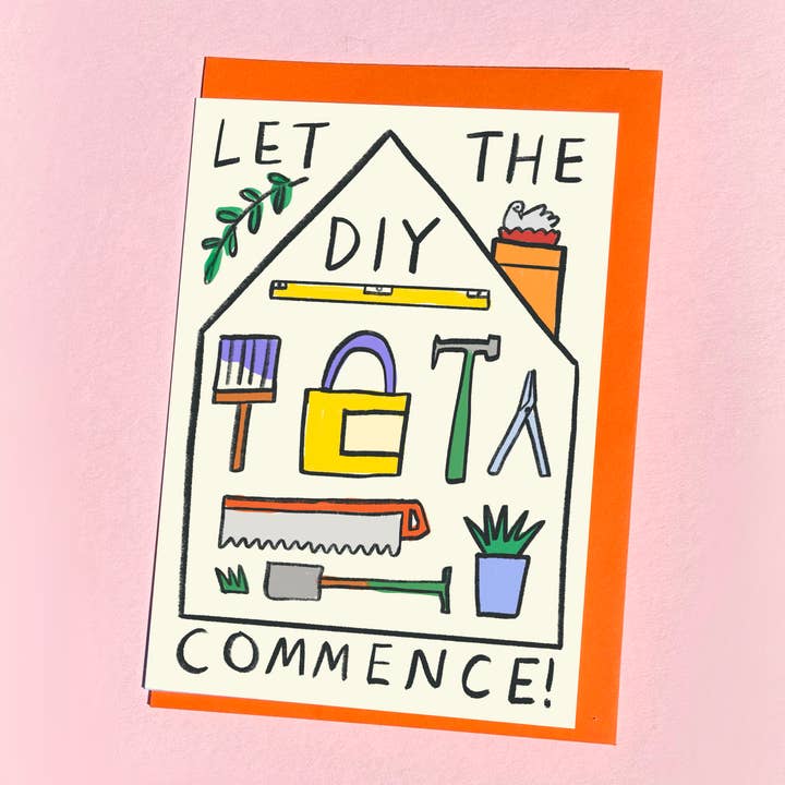Kitty Kenda Papergoods – wholesale Everyday greeting card – New Home DIY Greeting Card