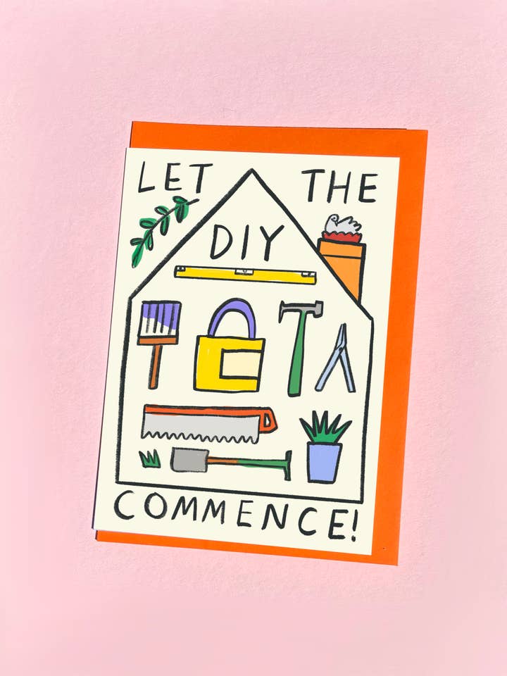 Kitty Kenda Papergoods - Wholesale Everyday Greeting Card - New Home DIY Greeting Card  0