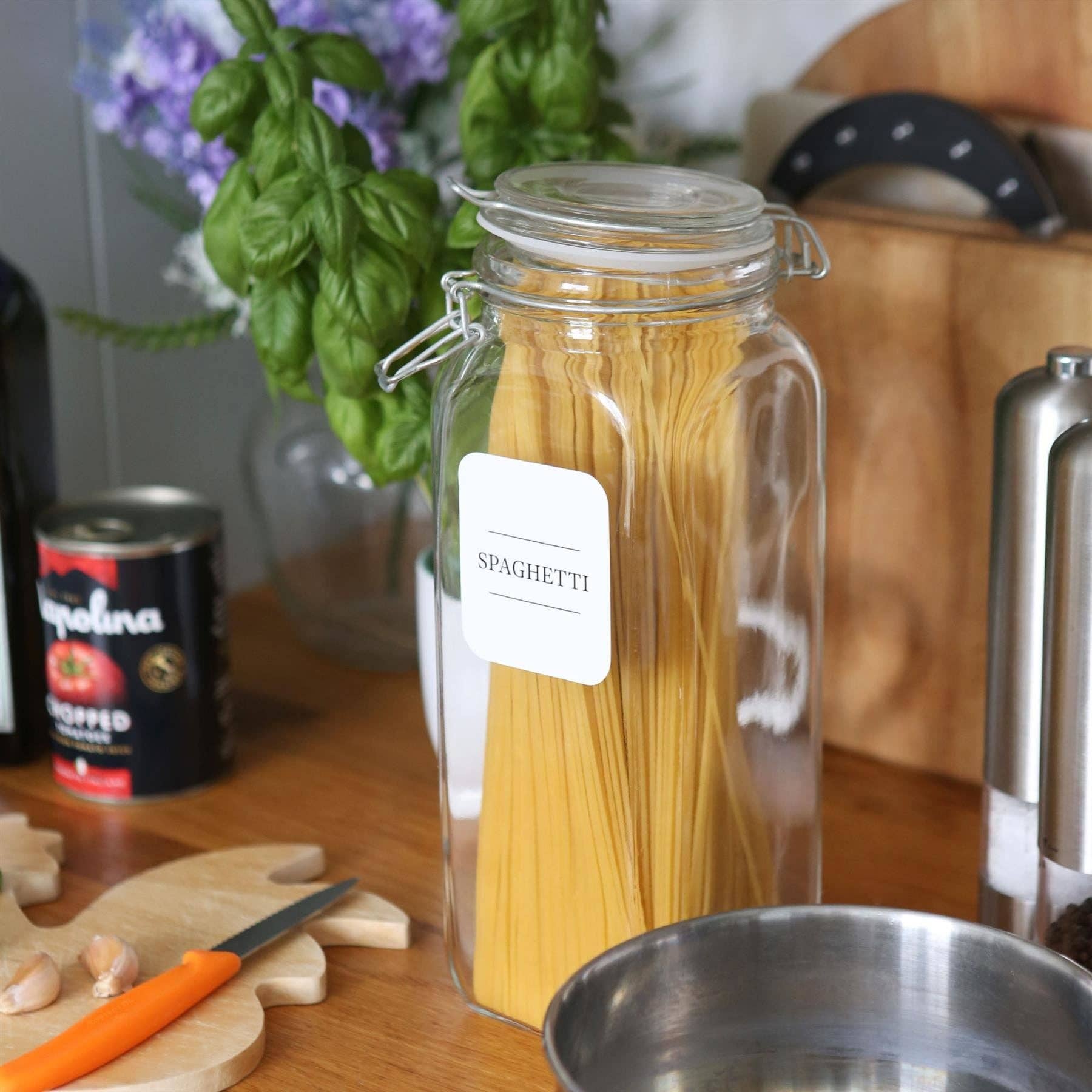 Rinkit Ltd – wholesale Food/beverage label – Storage Jar Labels - Pack of 36 Labels1